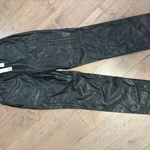 Sanctuary Black Faux Leather Pants